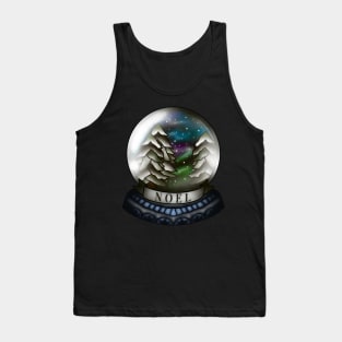 Winter Nights Holiday Snow Globe Tank Top